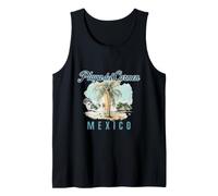 Mexican Beach Playa Del Carmen Mexico Vacation Tropical Tank Top