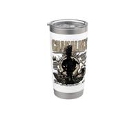 Mexican Boxing Cuahutemoc Tijuana Stainless Steel Insulated Tumbler
