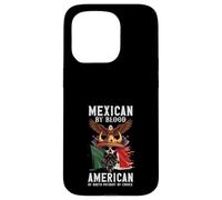 Mexican By Blood American By Birth Patriot By Choice Mexico Case for iPhone 15 Pro