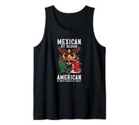 Mexican by Blood American by Birth Patriot by Choice Mexico Tank Top