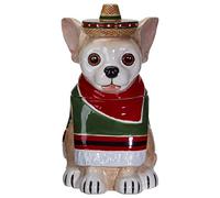 Mexican Chihuahua Ceramic Cookie Jar