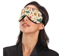 Mexican Cinco De Mayo Colorful Flower Travel Essential Light-Blocking Eye Masks with Elastic Adjustable Band Blackout with Adjustable Elastic Strap Light-Blocking Eye Masks Flight Nap