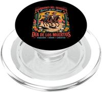 Mexican Cowboy Día de los Muertos - El Jefe Spirit PopSockets PopGrip for MagSafe