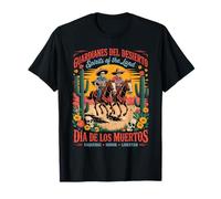 Mexican Cowboy Día de Los Muertos - El Jefe Spirit T-Shirt