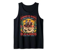 Mexican Cowboy Día de Los Muertos - El Jefe Spirit Tank Top