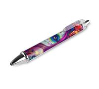 Mexican Day of The Dead Women Retractable Ballpoint Pens 0.5mm Fine Black Inks Roller Smooth Writing Office Supplies 1 PCS