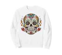 MEXICAN DAY SUGAR SKULL DAY OF THE DEAD DE LOS MUERTOS Sweatshirt