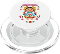 Mexican Doll-Lele Princess Mazahua Maria Latina Mexicana PopSockets PopGrip for MagSafe