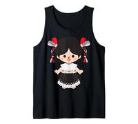 Mexican Doll, María, Mazahua, Lele -Maria - Mexico Tenangos Tank Top