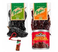 Mexican Dried Chillies & Chipotle in Adobo Kit