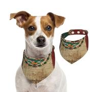 Mexican Flag Dog Bandana, Adjustable for Boys and Girls,Suitable for Cats and Dogs Pet Accessories