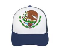 Mexican Flag Symbol Novelty Baseball Caps for Men Women Funny Hollow Hats Adjustable Hip Hop Hat