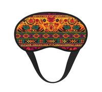 Mexican Folk Art Boho Sleep Mask for Side Sleeper, Blackout Eye Mask for Women Men, Zero Pressure Sleeping Masks Soft Breathable Eye Cover Comfortable Blindfold Eyeshade for Night Sleep