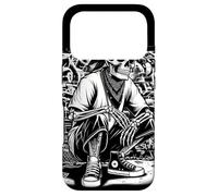 Mexican Gangster Cool Cholo Chicano Skull Skeleton Con Safos Case for iPhone 17 Pro