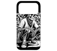 Mexican Gangster Cool Cholo Chicano Skull Skeleton Con Safos Case for iPhone 17 Pro Max