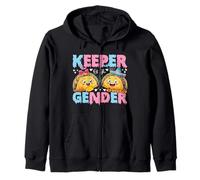 Mexican Gender Reveal - Keeper Of The Gender Taco Lover Zip Hoodie