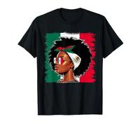 Mexican Girl Mexico Flag Proud Mexicana Women T-Shirt
