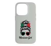 MEXICAN GIRL Mexico National Flag Match Favorite My Game Day Case for iPhone 14 Pro
