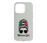 MEXICAN GIRL Mexico National Flag Match Favorite My Game Day Case for iPhone 15 Pro Max
