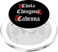 Mexican Girl Power Boss Latina Attitude Empowerment Tee PopSockets PopGrip for MagSafe