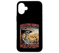 Mexican Granjero Día de los Muertos Case for iPhone 16 Plus