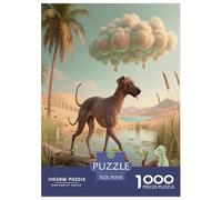 Mexican Hairless Dog 1000 Piece Puzzle Educational Games-Colourful Families Pieces Fit Together Perfectly Cute Pets Fun Age 12+ for Adults Jigsaw Puzzles for Relaxing Decor And Gift 70x50cm/1000pcs