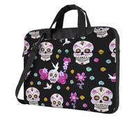Mexican Horror Laptop Bag 13, 14, 15.6 Inch With Shoulder Strap - Ultra-Thin Protective Laptop Carrying Case - Laptop Case Sleeve Slim Briefcase Messenger Bag