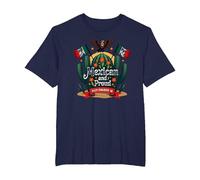 Mexican Independence Day Proud Patriotic September 16 T-Shirt, Men's Big and Tall, Navy, 4X Tall