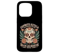 Mexican Indigenous Roots Dia de los Muertos Espíritu Azteca Case for iPhone 15 Pro