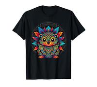 Mexican Mayan Aztec Hedgehog Mythology Ancient Art Heritage T-Shirt