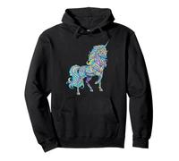 Mexican Mayan Aztec Unicorn Ancient Fantasy Myth Art Pullover Hoodie