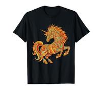 Mexican Mayan Aztec Unicorn Ancient Fantasy Myth Art T-Shirt