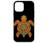 Mexican Mayan Turtle Aztec Mythology Ancient Tribal Art Case for iPhone 12 mini