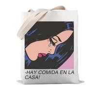 Mexican Mom Tote Bag Hay Comida En La Casa Tote Bag Spanish Latina Meme Tote Bag Hispanic Culture Gift (La Casa-tb)