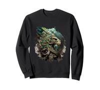Mexican Mytholog Quetzalcoatl Aztec God Ouroboros Aztec Sweatshirt