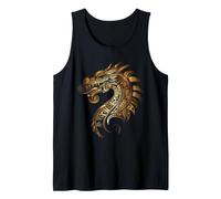 Mexican Mythology Aztec God Toltec Inca Dragon Mayan Aztec Tank Top