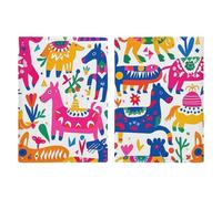 Mexican Otomi Animals Passport Holder Personalized Passport Wallet for Women Men Travel Document Organizer Holder