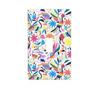 Mexican Otomi Animals Print Light Switch Cover Plate,Toggle Wall Plate Cover,Standard Size 11.4 x 7 cm