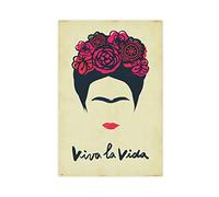Mexican Painter Frida Kahlo Art Painting 21 Canvas Poster Bedroom Decor Sports Landscape Office Room Decor Gift Unframe-style 12x18inch(30x45cm)
