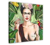 Mexican Painter Frida Kahlo Art Painting 5 Canvas Poster Bedroom Decor Landscape Office Room Decor Gift 12x12inch(30x30cm)