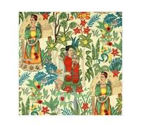 Mexican Painter Frida Kahlo Art Painting 8 Canvas Poster Bedroom Decor Landscape Office Room Decor Gift 12x12inch(30x30cm)
