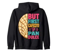Mexican Pan De Dulce Cafecito Zip Hoodie