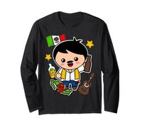 Mexican Pride Souvenir Mexico Fiesta Borracho Cinco De Mayo Long Sleeve T-Shirt
