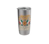 Mexican Roots American Dreams Stainless Steel Insulated Tumbler