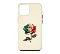 Mexican Rose Mexico Flag Pride Heritage Latina Flower Art Case for iPhone 12/12 Pro