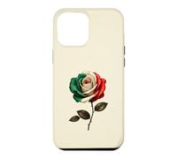 Mexican Rose Mexico Flag Pride Heritage Latina Flower Art Case for iPhone 12 Pro Max