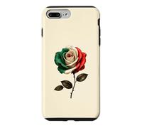 Mexican Rose Mexico Flag Pride Heritage Latina Flower Art Case for iPhone 7 Plus/8 Plus