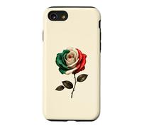 Mexican Rose Mexico Flag Pride Heritage Latina Flower Art Case for iPhone SE (2020) / 7/8
