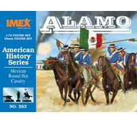 Mexican Round Hat Infantry At The Alamo - American History Series - 1/72 Plastic Soldiers by IMEX