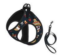 Mexican Skull Compact Pet Suspender Vest-The Perfect Small Pet For A Comfortable Walk